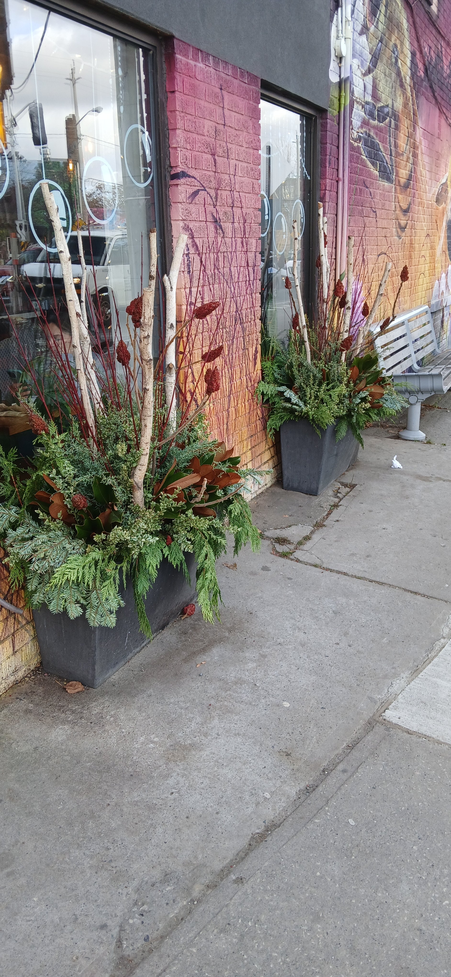 Commercial Seasonal Planters
